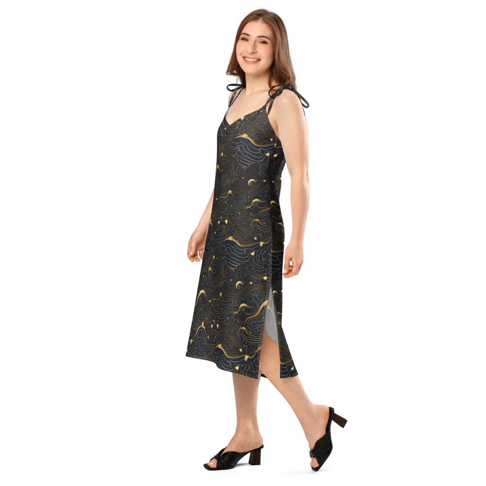 Midnight Alchemy on Slip Dress — Left Front
