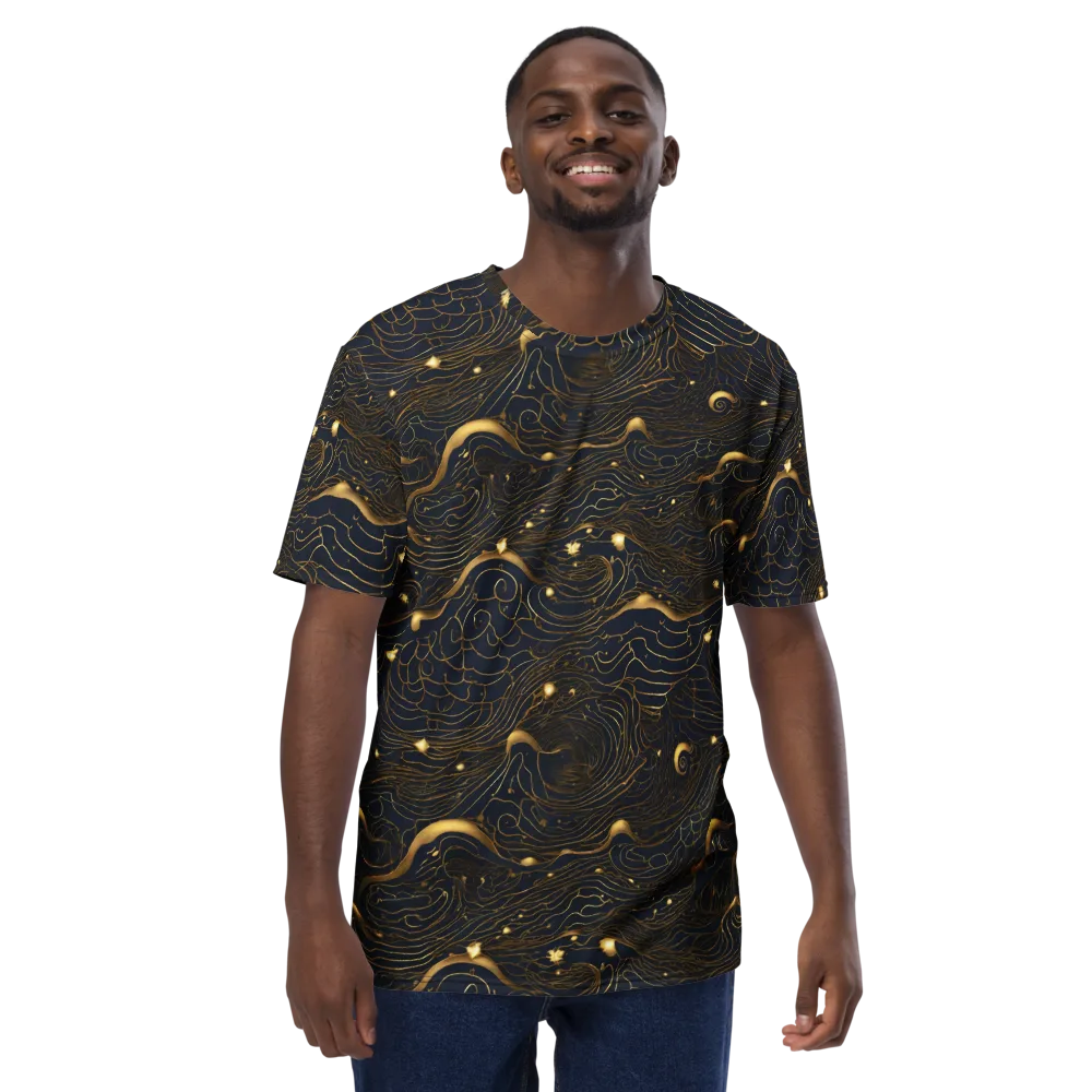 Midnight Alchemy on Men's Crew Neck T-Shirt — Front