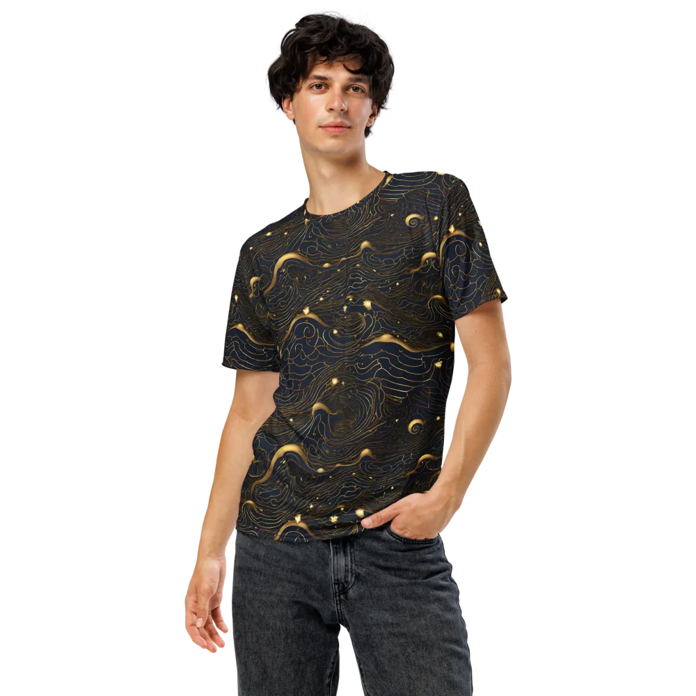 Midnight Alchemy on Men's Crew Neck T-Shirt — Front