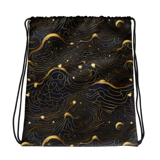Midnight Alchemy on a Drawstring Bag
