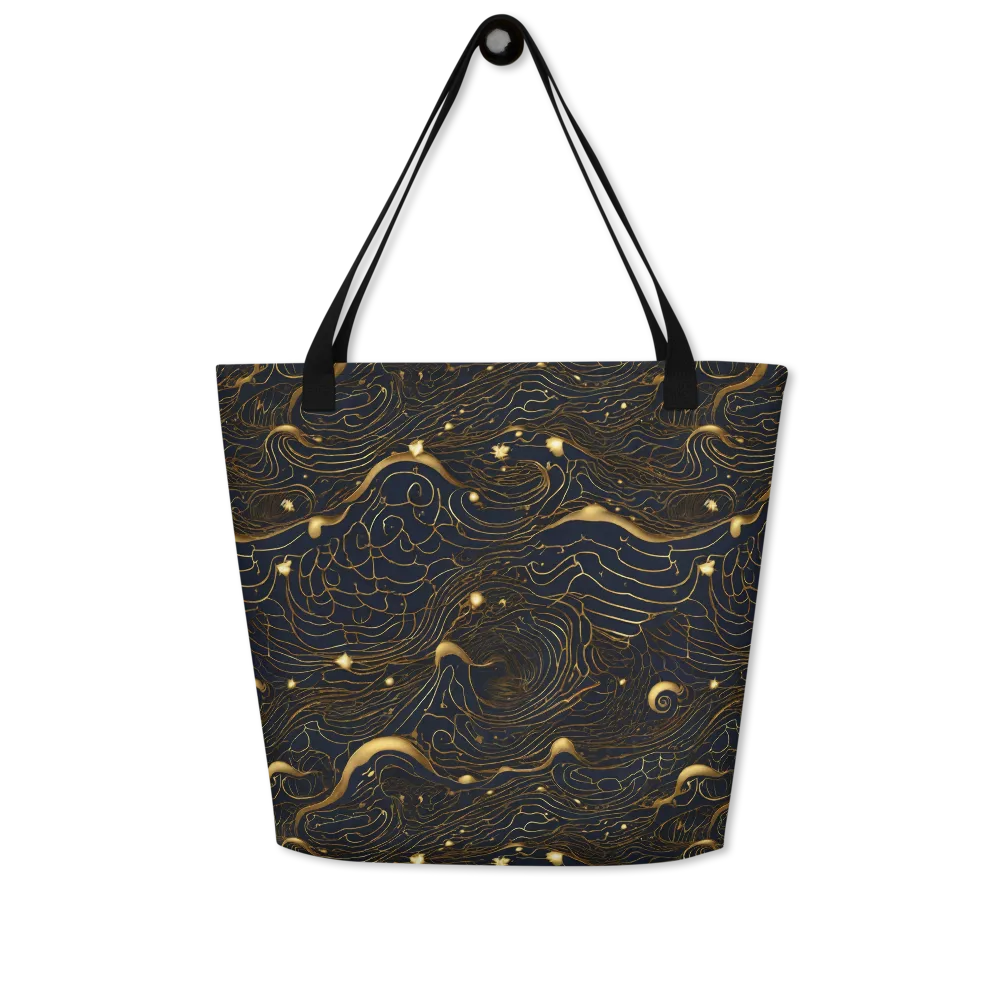 Midnight Alchemy on Large Tote Bag W/ Pocket — Front