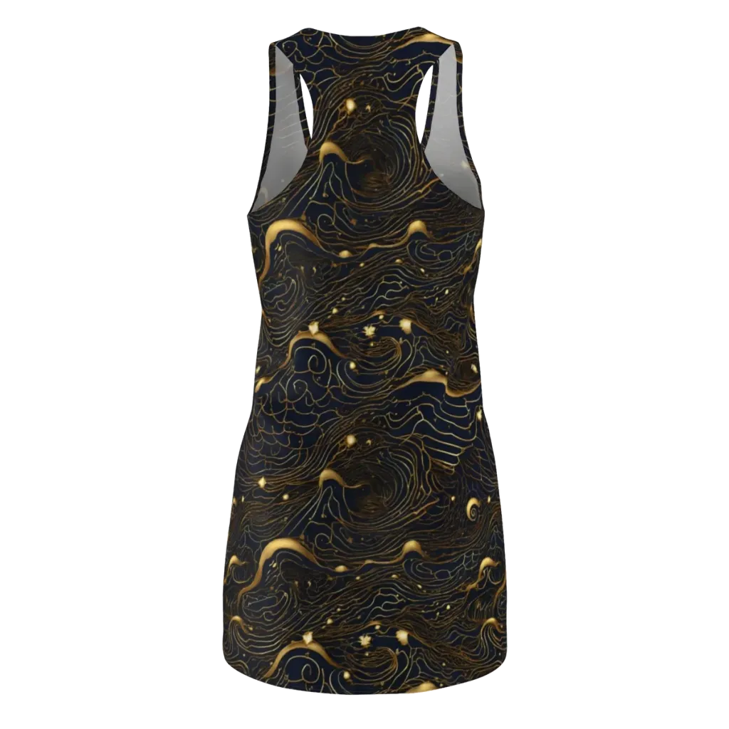 Midnight Alchemy on Racerback Dress — Back