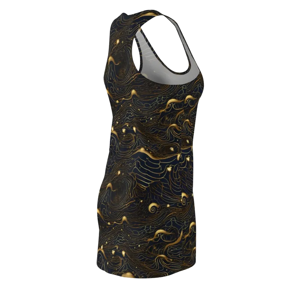 Midnight Alchemy on Racerback Dress — Back Side