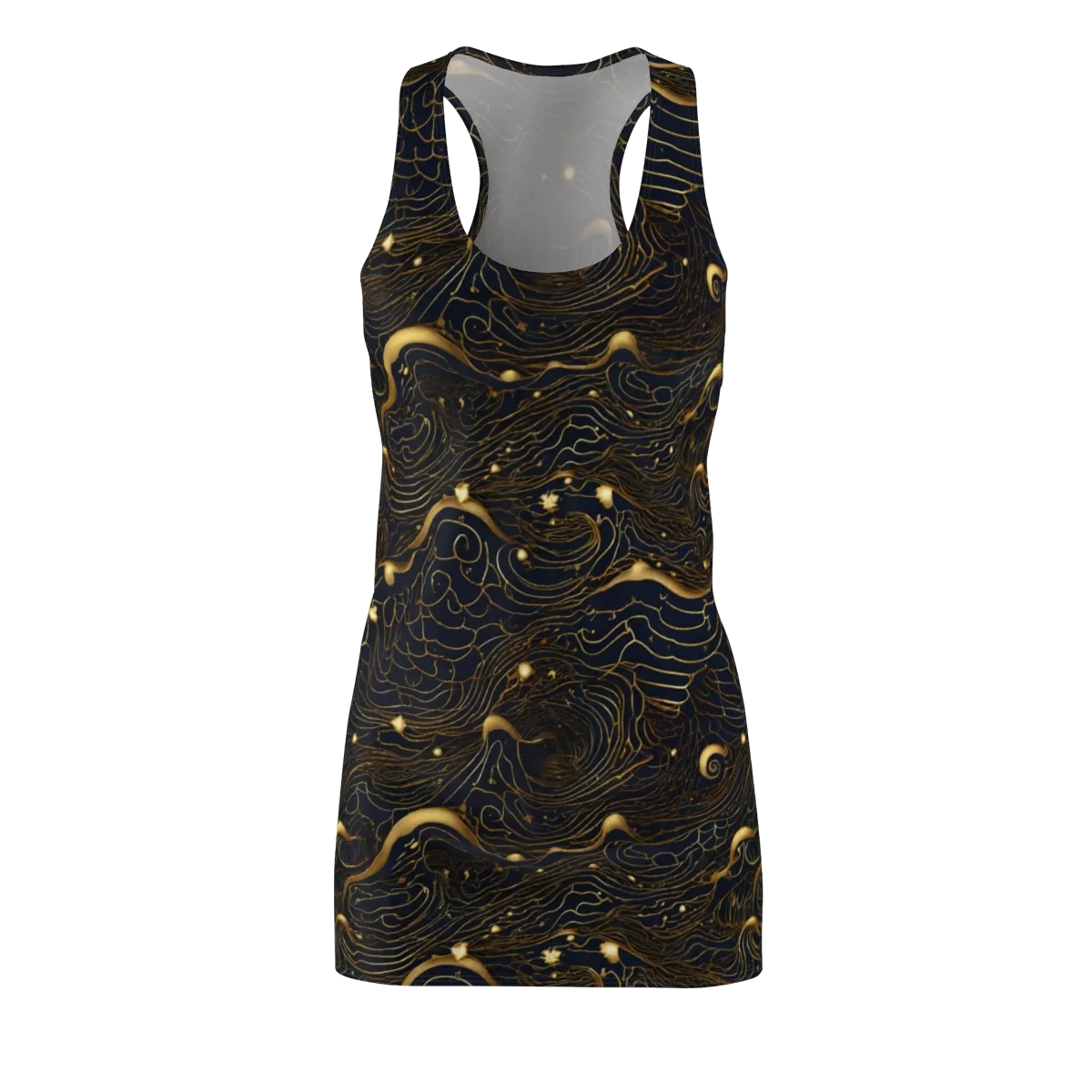 Midnight Alchemy on Racerback Dress — Front