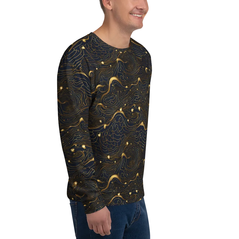 Midnight Alchemy on Sweatshirt — Right Front