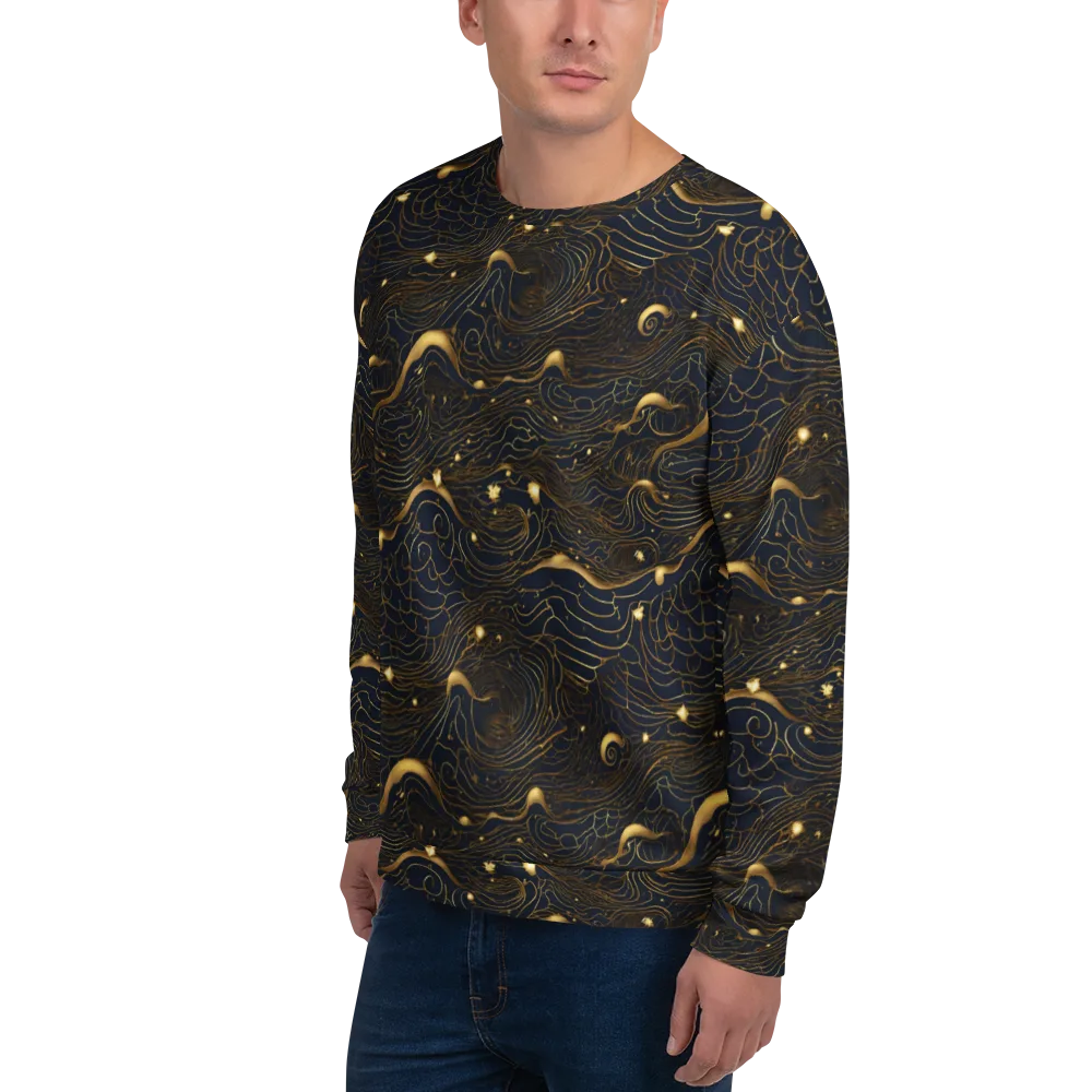 Midnight Alchemy on Sweatshirt — Left Front
