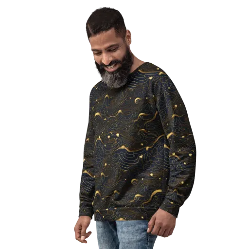 Midnight Alchemy on a Sweatshirt