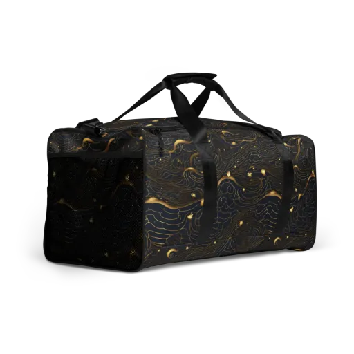 Midnight Alchemy on a Duffle Bag