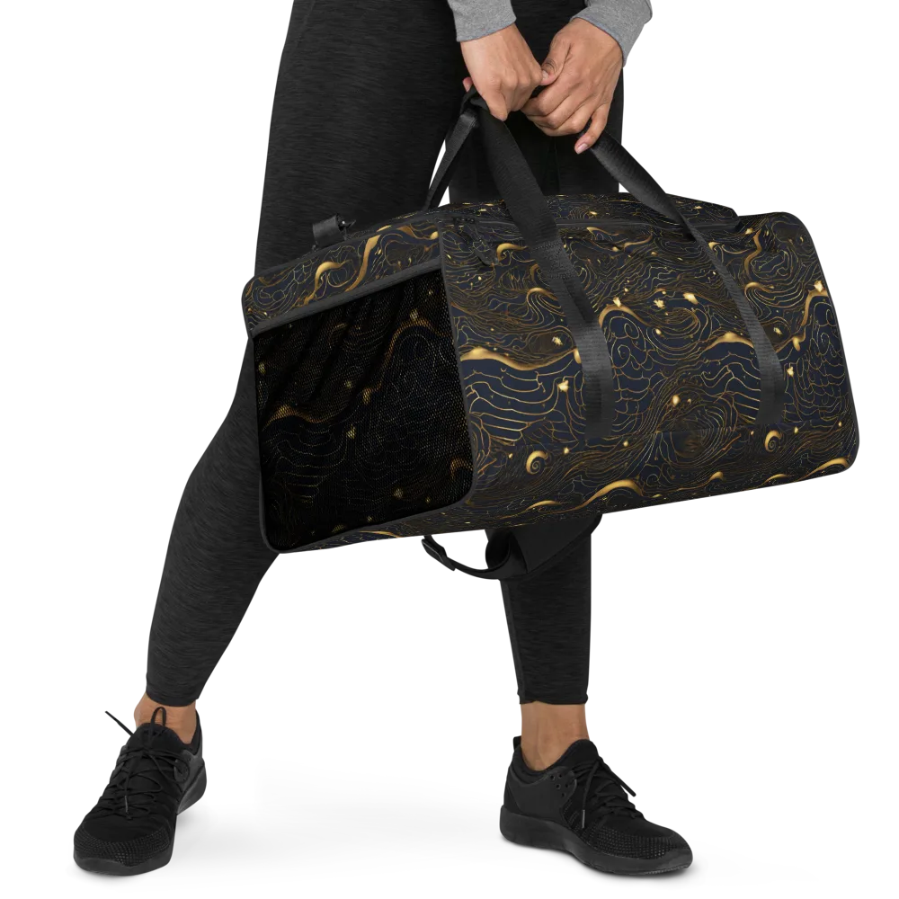 Midnight Alchemy on Duffle Bag — Right Front