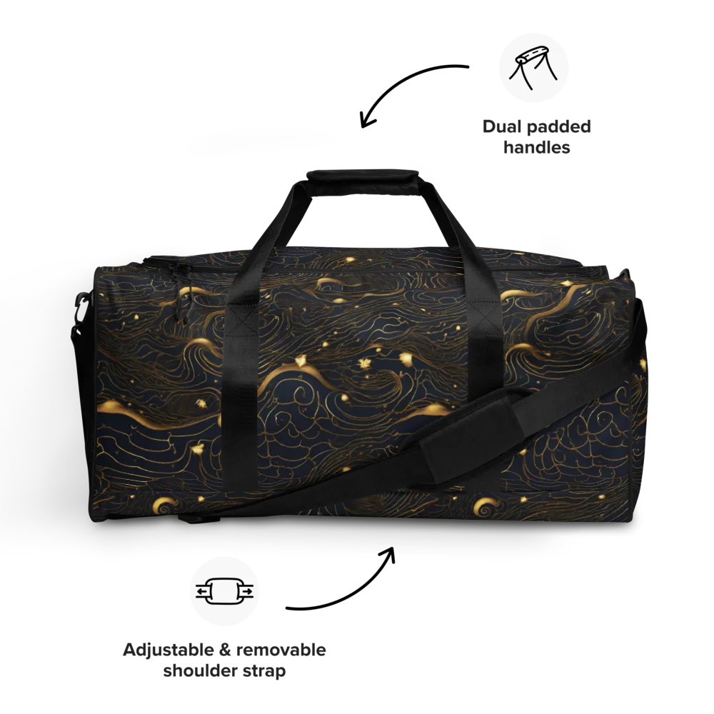 Midnight Alchemy on Duffle Bag — Front