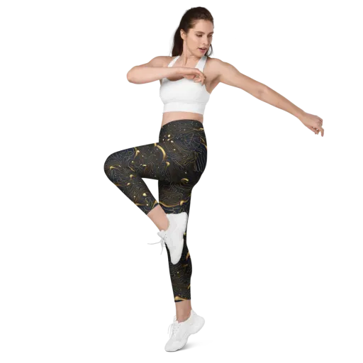 Midnight Alchemy on a Leggings with Pockets
