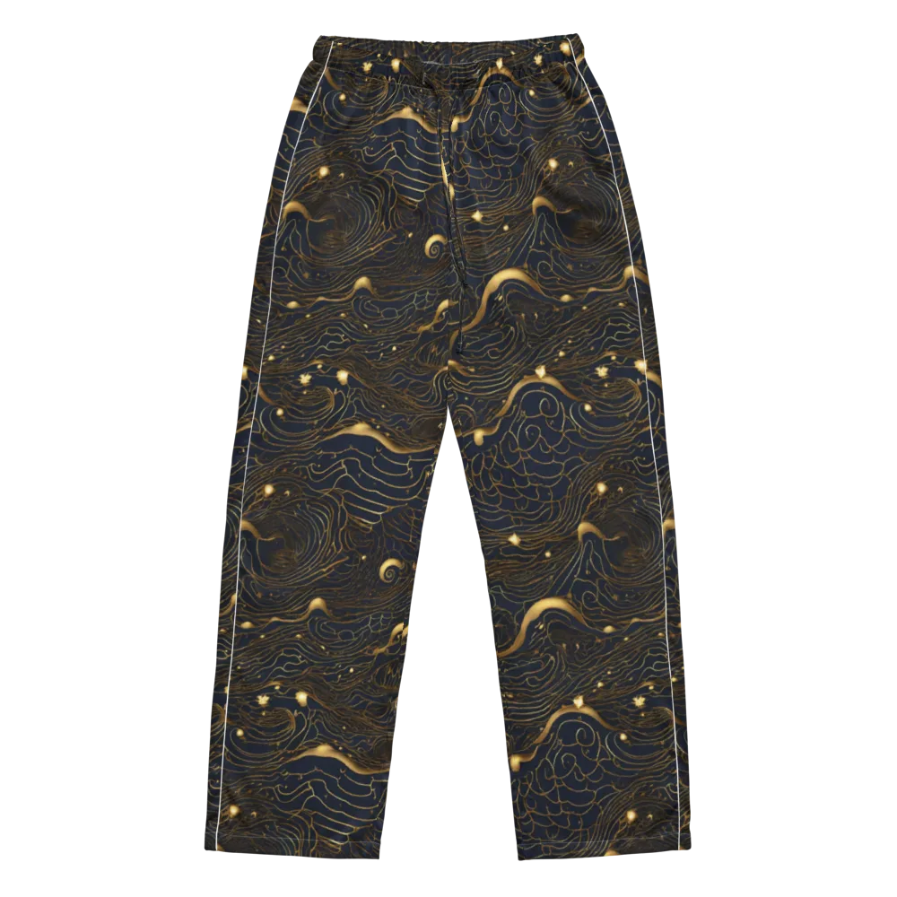 Midnight Alchemy on Women's Pajama Pants — Front