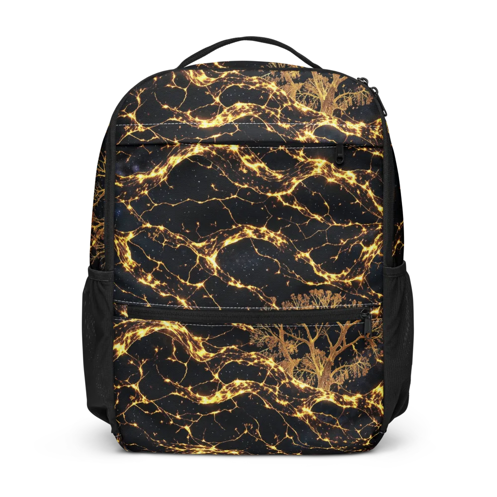 Emberwood Cosmos on Utility Backpack — Front