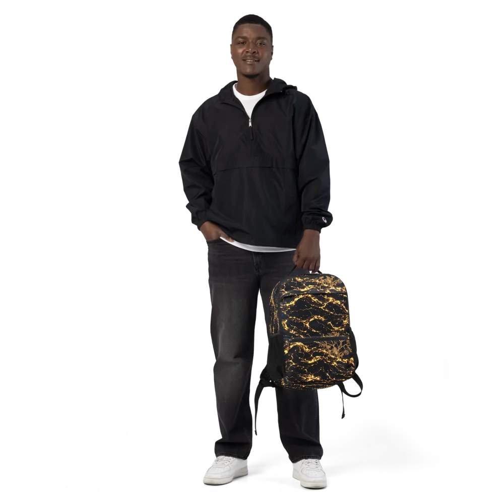Emberwood Cosmos on Utility Backpack — Front