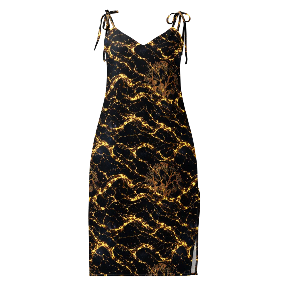 Emberwood Cosmos on Slip Dress — Front