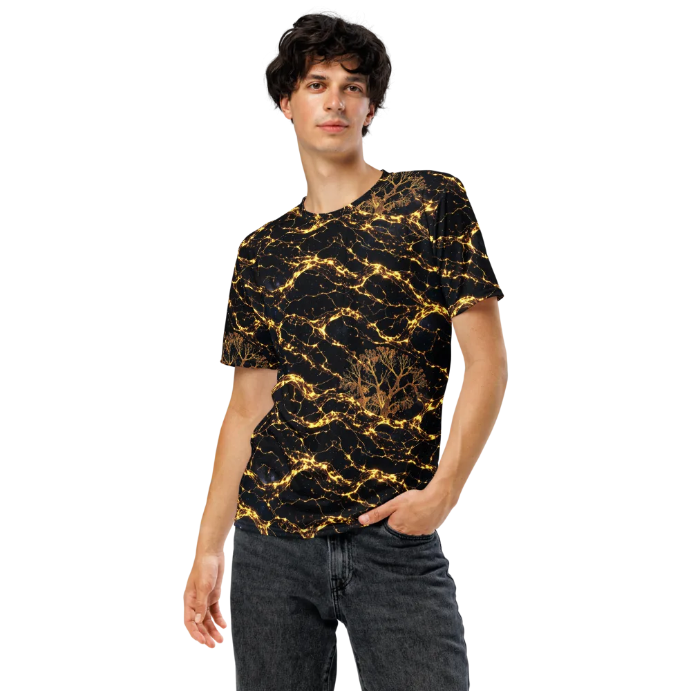 Emberwood Cosmos on Men's Crew Neck T-Shirt — Front