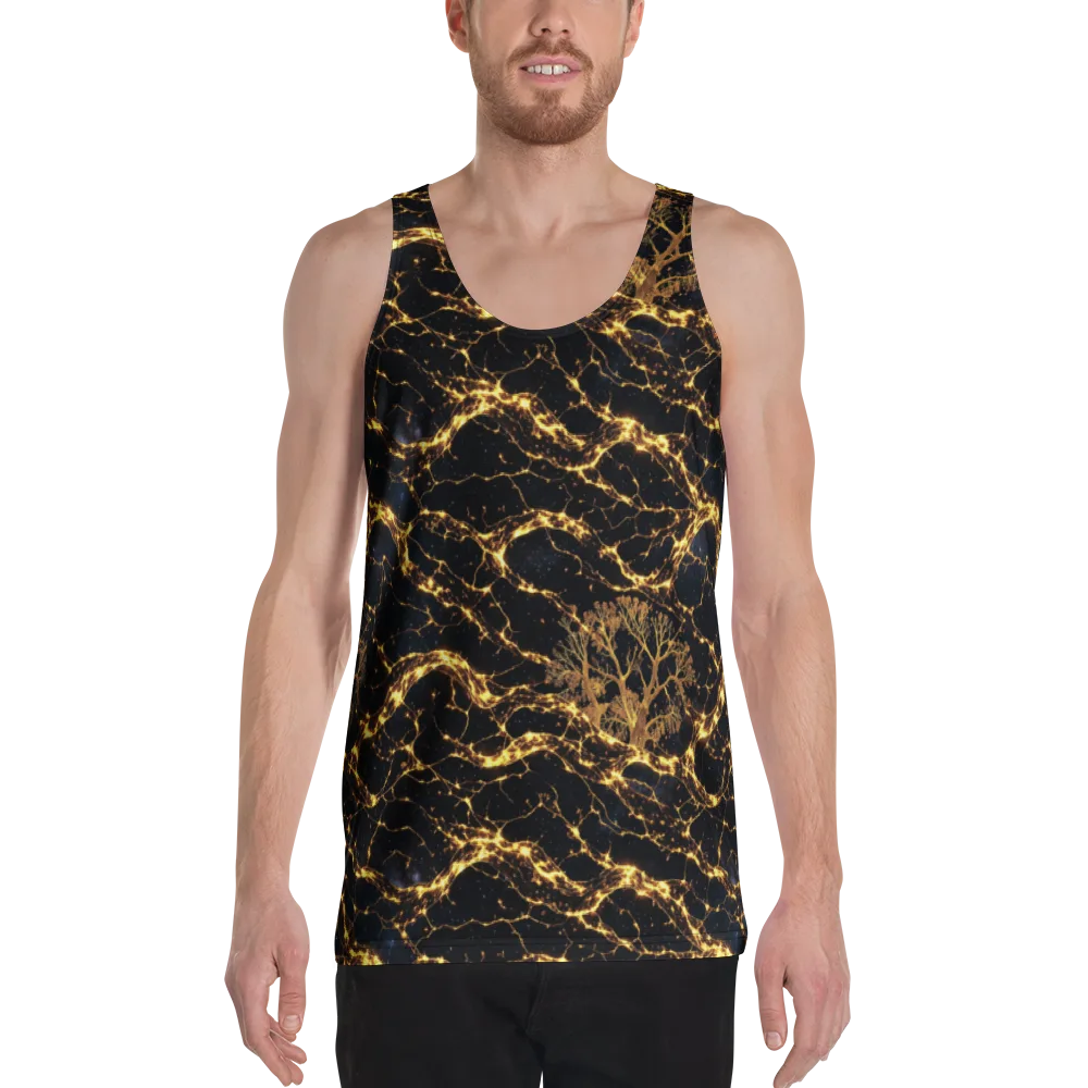 Emberwood Cosmos on Men's Tank Top — Front