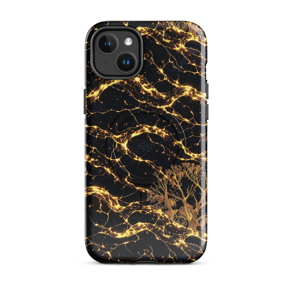 Emberwood Cosmos on MagSafe Tough Case for iPhone® — Front