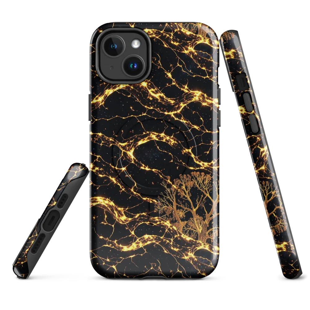 Emberwood Cosmos on MagSafe Tough Case for iPhone® — Front