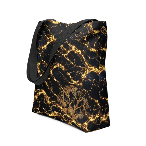 Emberwood Cosmos on a Tote Bag