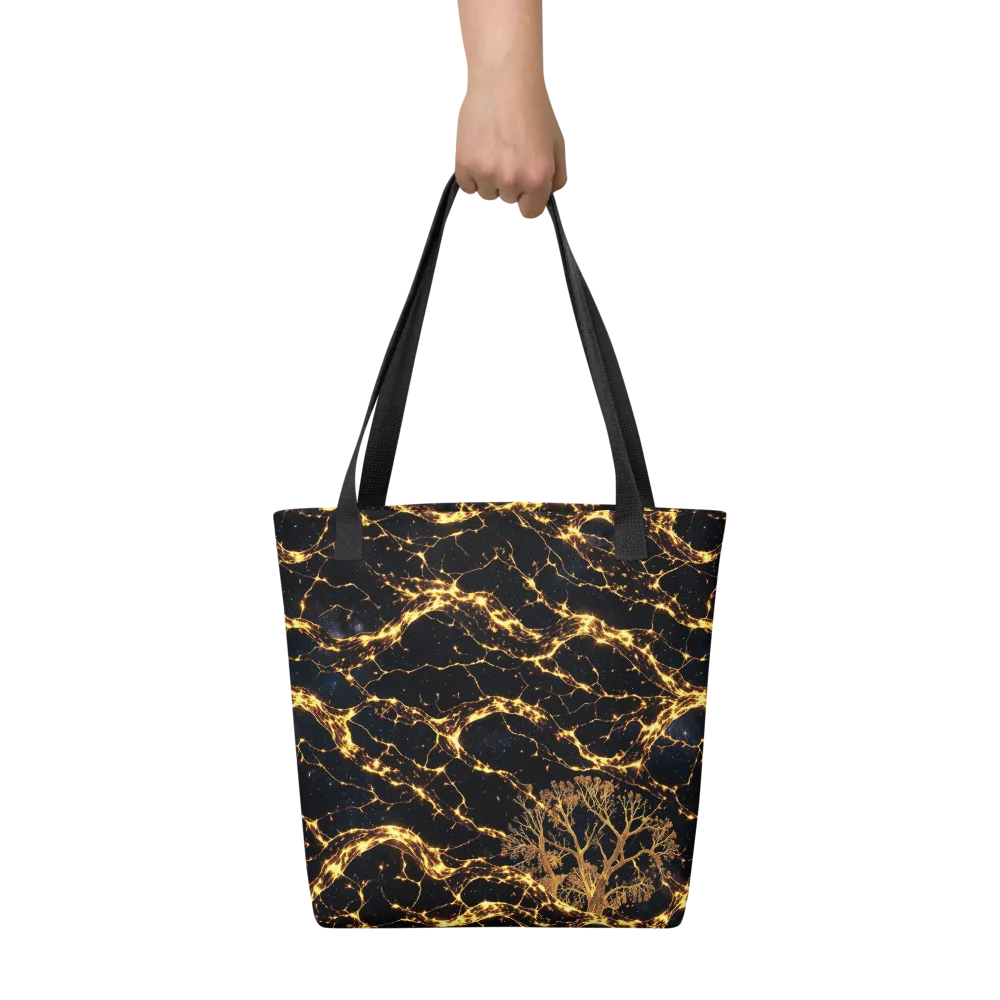 Emberwood Cosmos on Tote Bag — Front