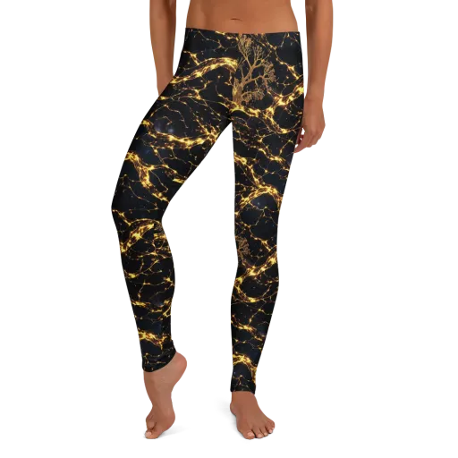 Emberwood Cosmos on a Leggings