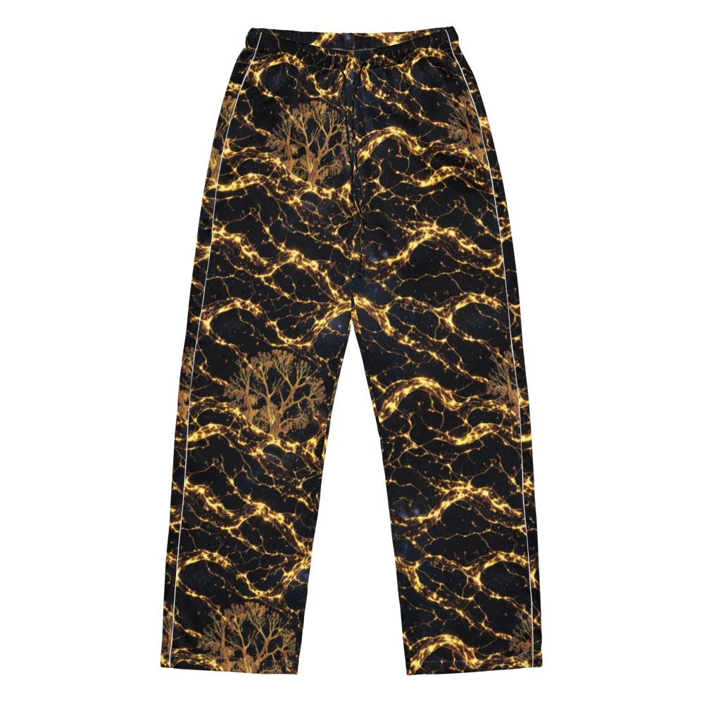 Emberwood Cosmos on Women's Pajama Pants — Front
