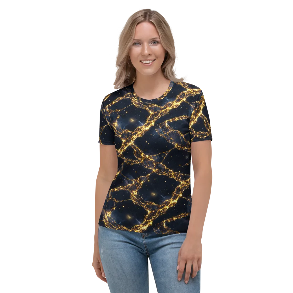 Solar Vein on Women's Crew Neck T-Shirt — Front