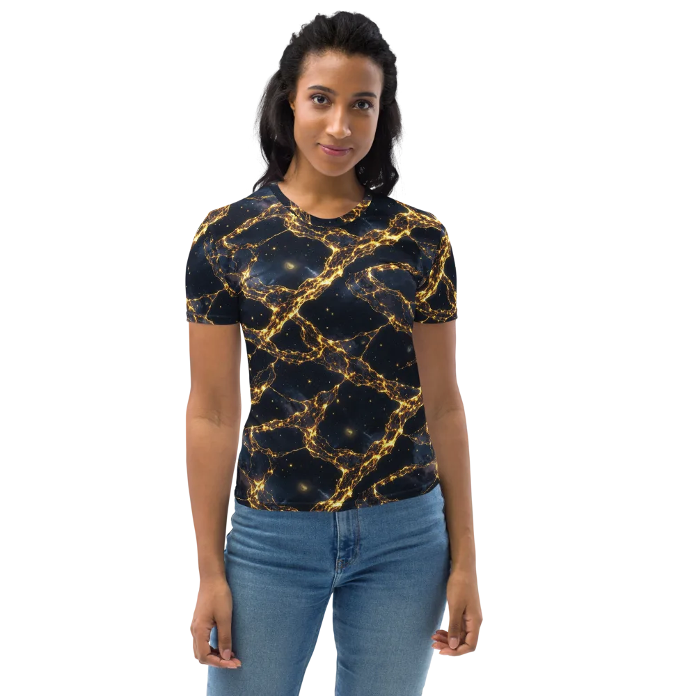 Solar Vein on Women's Crew Neck T-Shirt — Front