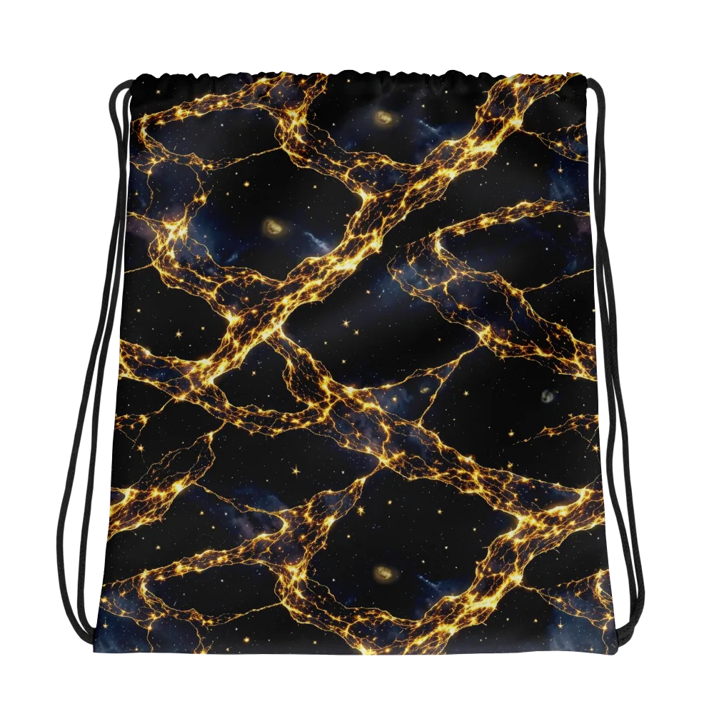 Solar Vein on Drawstring Bag — Photo