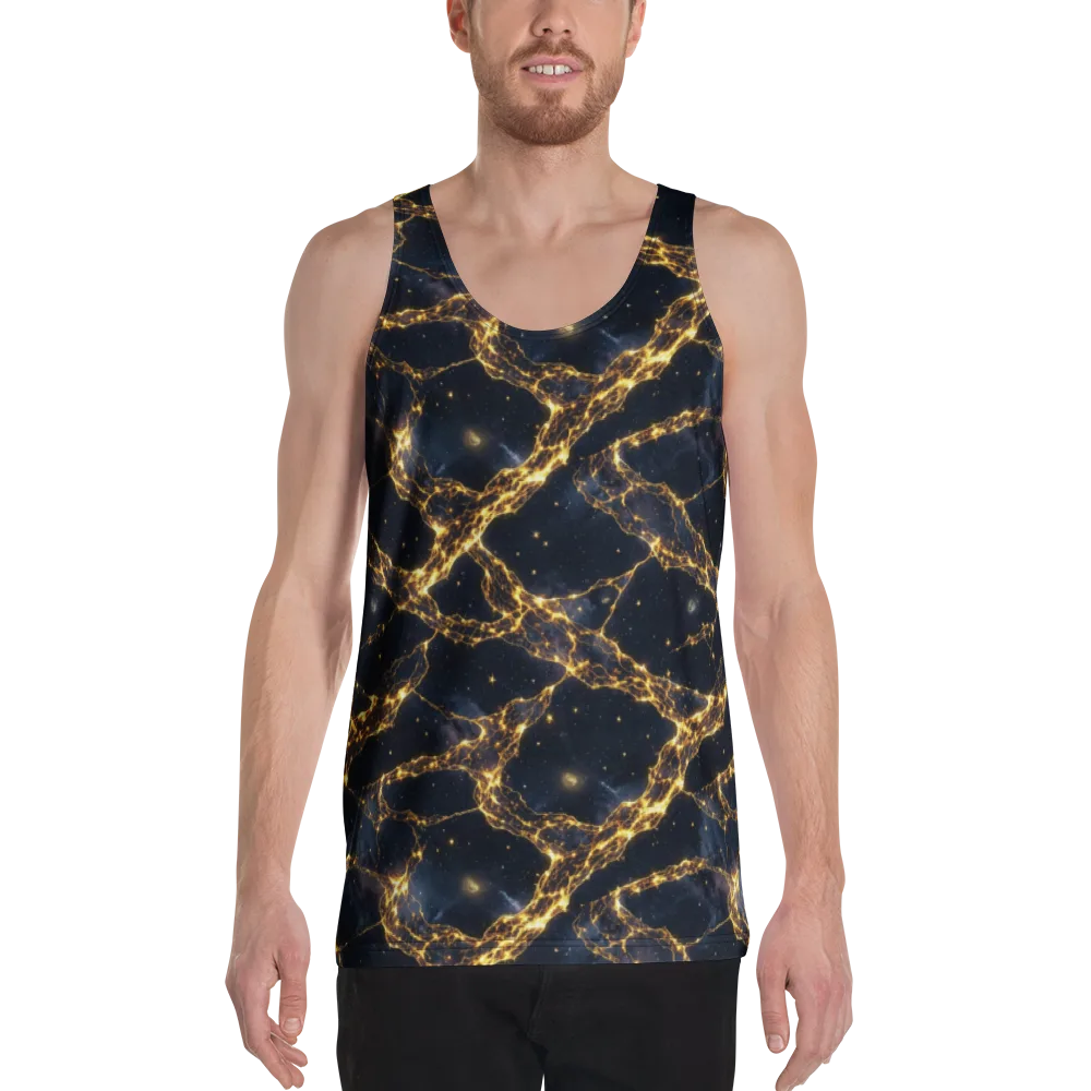 Solar Vein on Men's Tank Top — Front