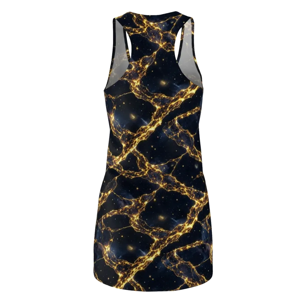 Solar Vein on Racerback Dress — Back