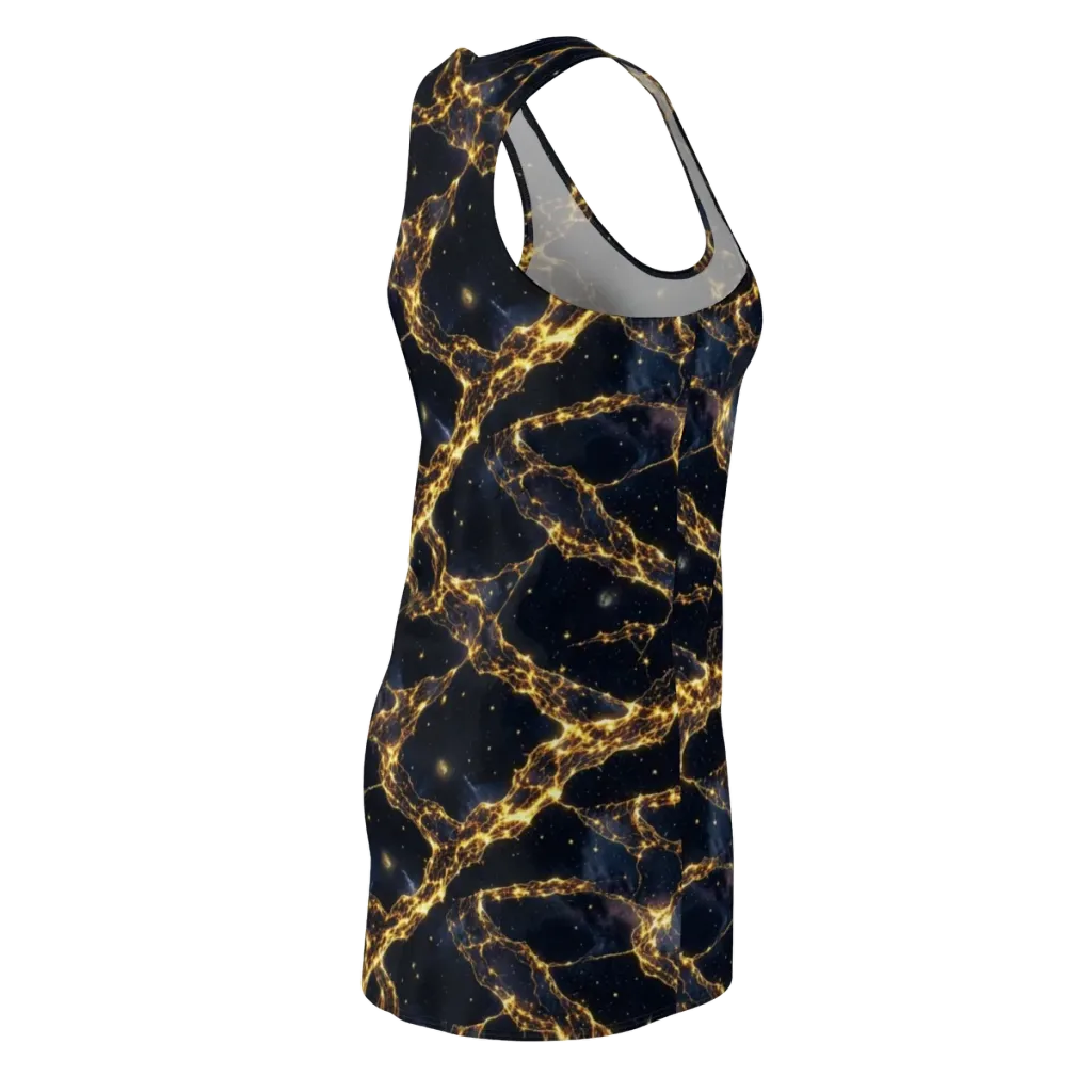 Solar Vein on Racerback Dress — Back Side