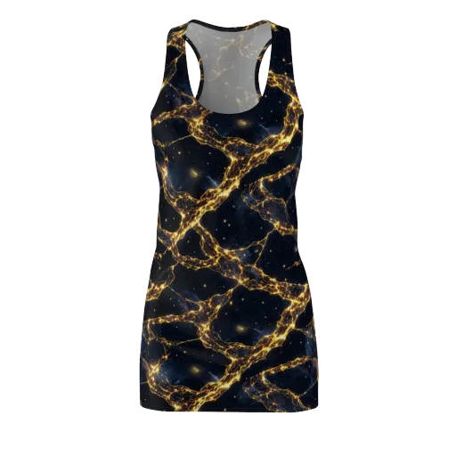 Solar Vein on a Racerback Dress