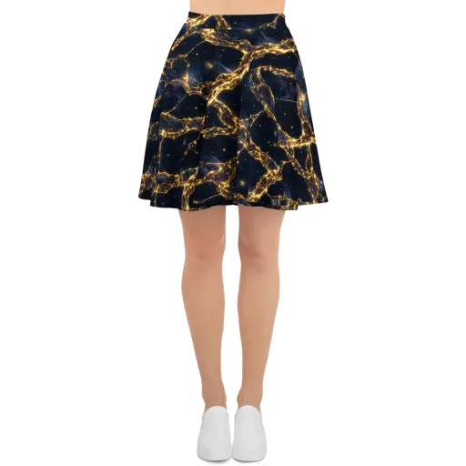 Solar Vein on a Skater Skirt
