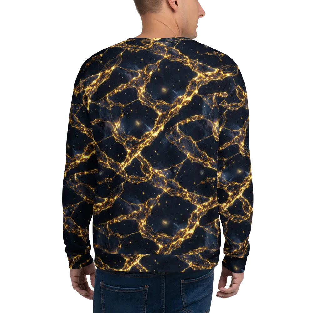 Solar Vein on Sweatshirt — Back