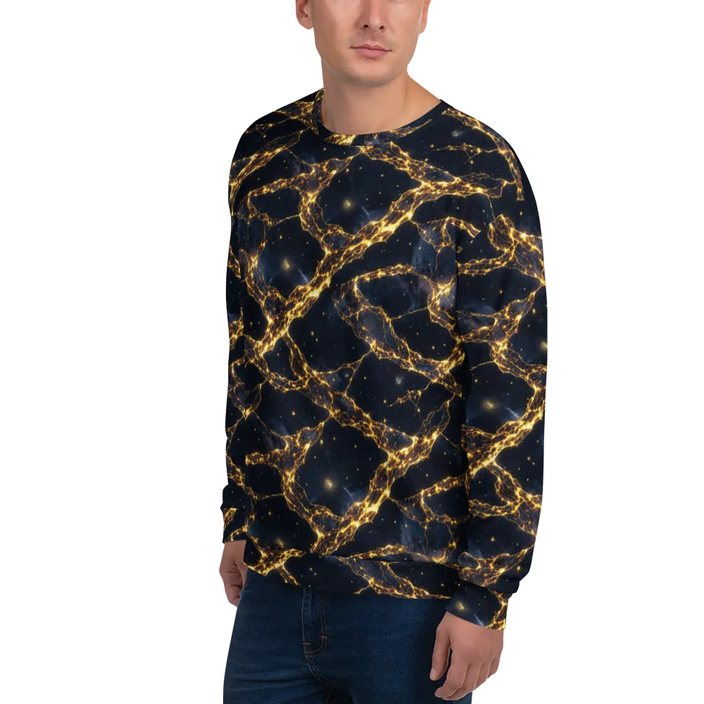 Solar Vein on Sweatshirt — Left Front