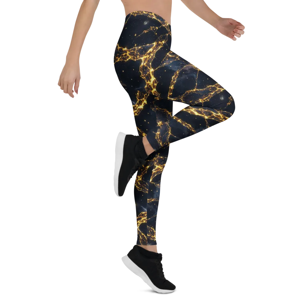 Solar Vein on Leggings — Right