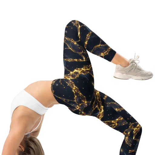 Solar Vein on a Leggings