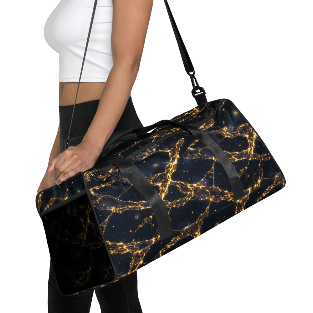 Solar Vein on Duffle Bag — Front