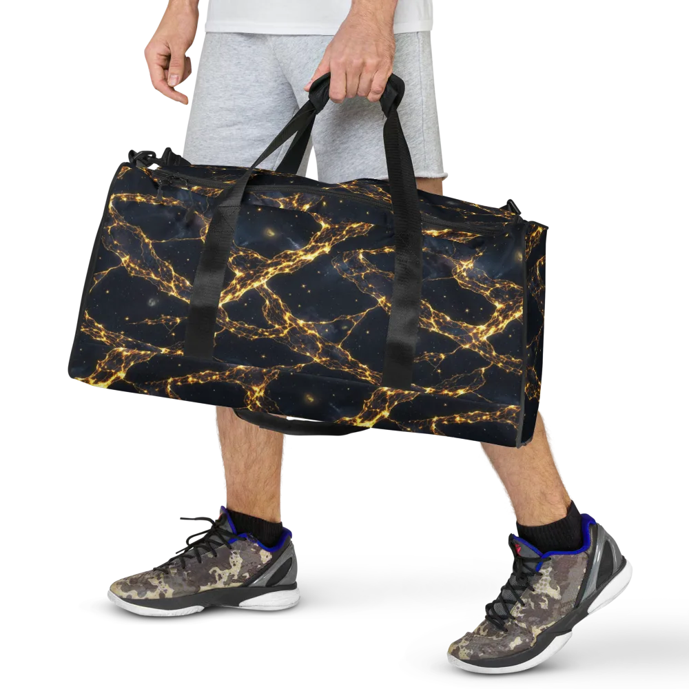 Solar Vein on Duffle Bag — Front