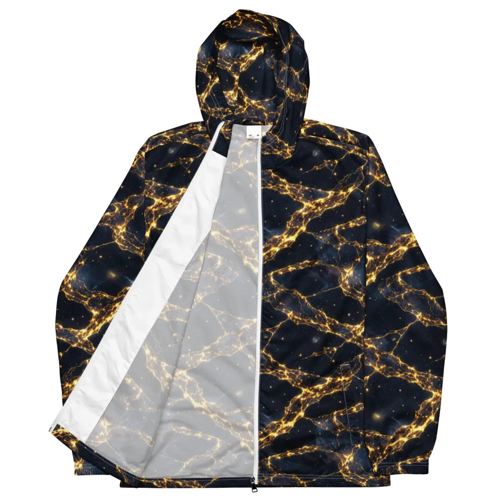 Solar Vein on Men's Windbreaker — Front