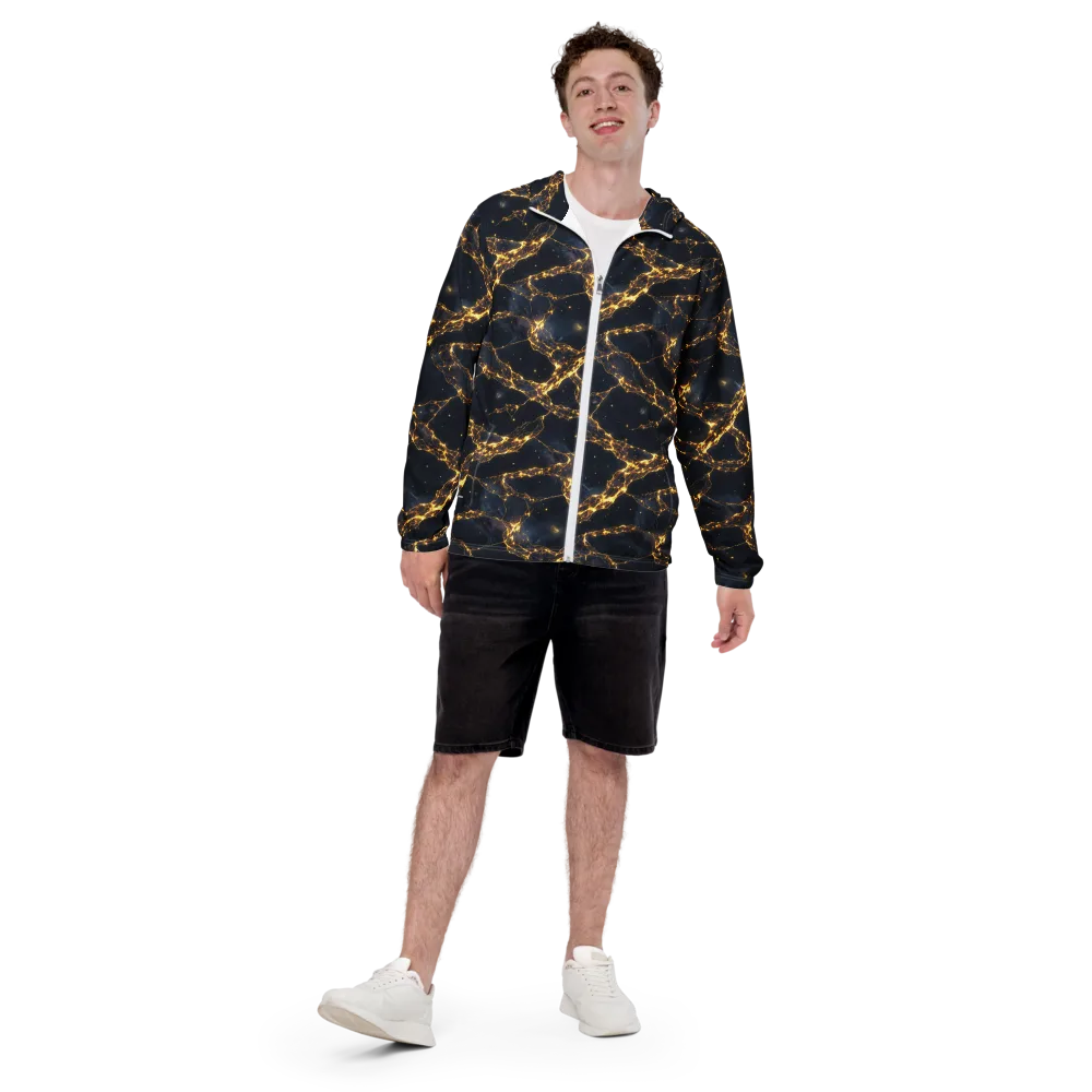 Solar Vein on Men's Windbreaker — Front
