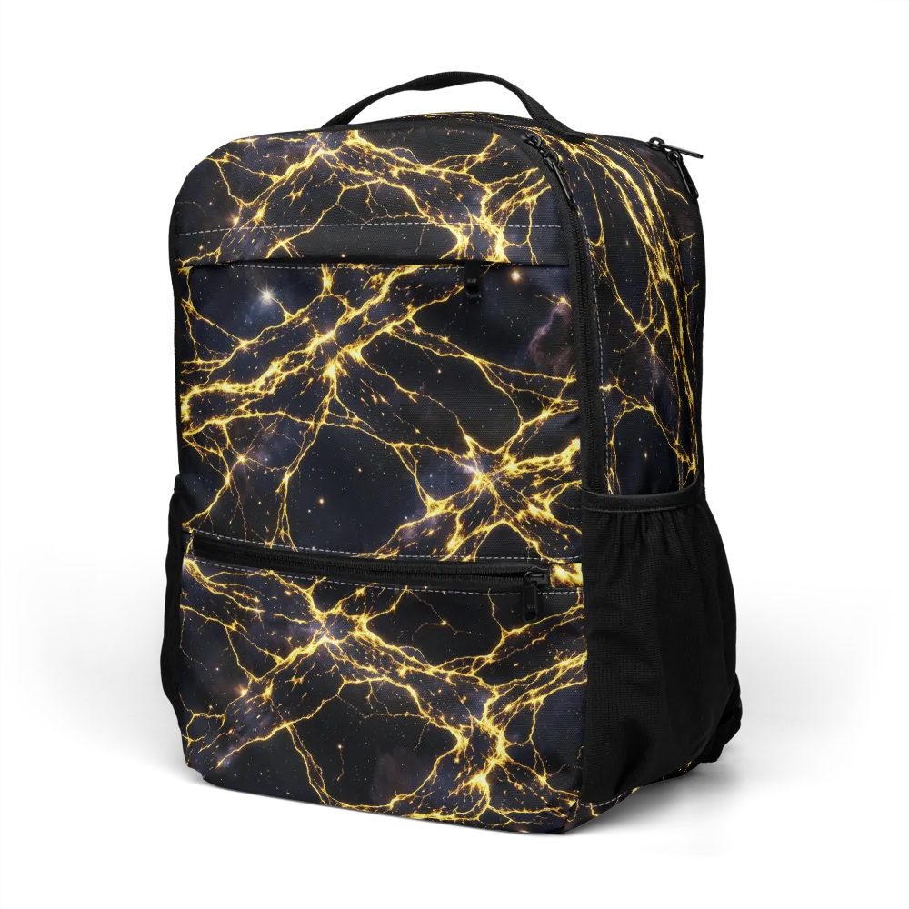 Solar Veins on Utility Backpack — Left Front