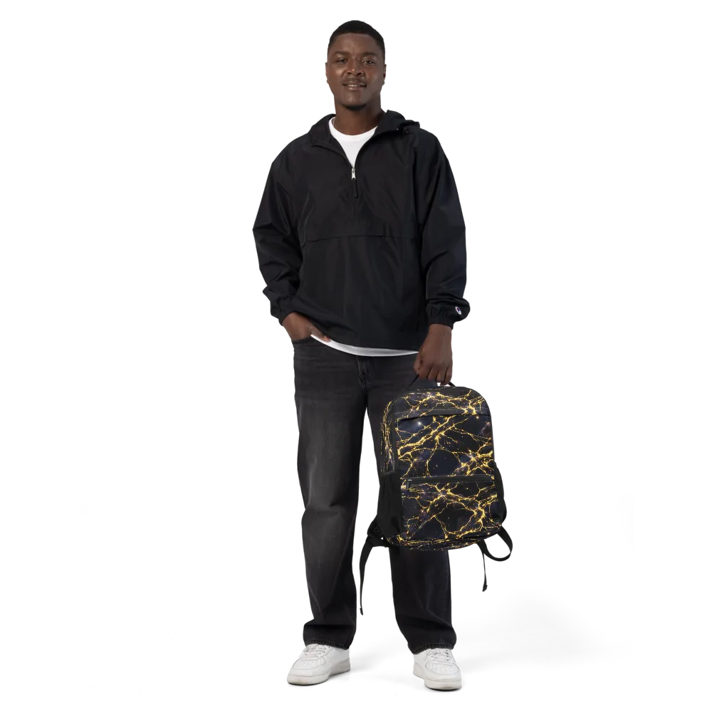 Solar Veins on Utility Backpack — Front