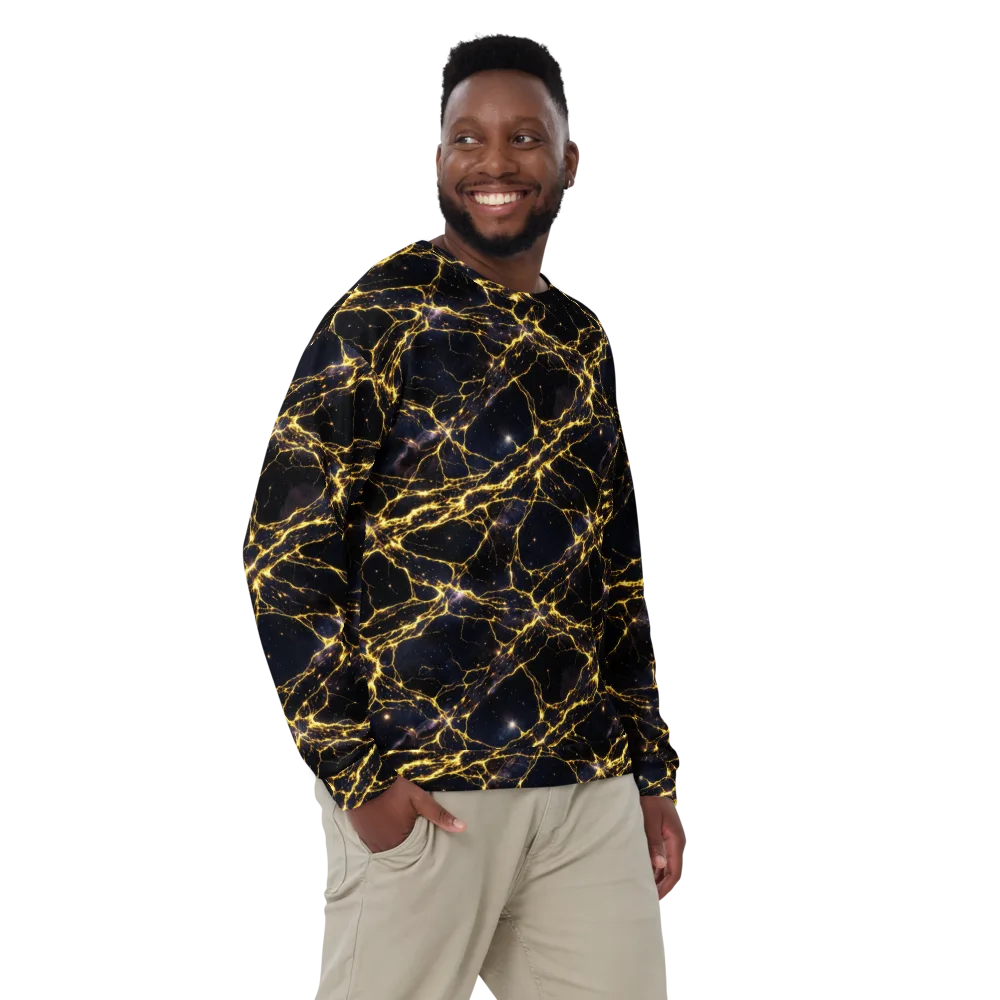 Solar Veins on Sweatshirt — Front