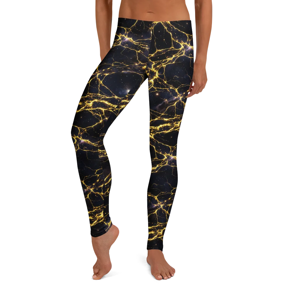 Solar Veins on Leggings — Front
