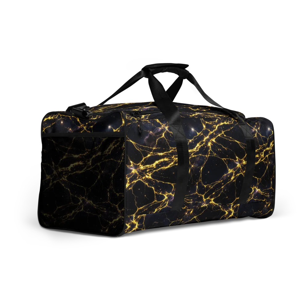 Solar Veins on Duffle Bag — Right Front