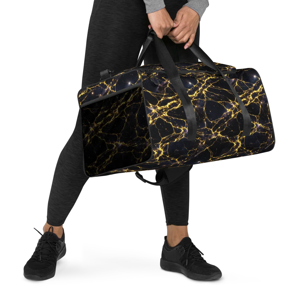 Solar Veins on Duffle Bag — Right Front