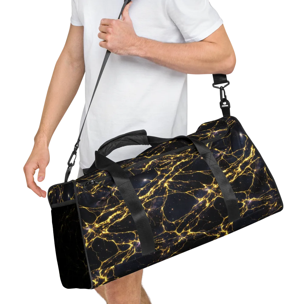 Solar Veins on Duffle Bag — Right Front